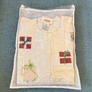 Talbots Cotton Christmas Sweater